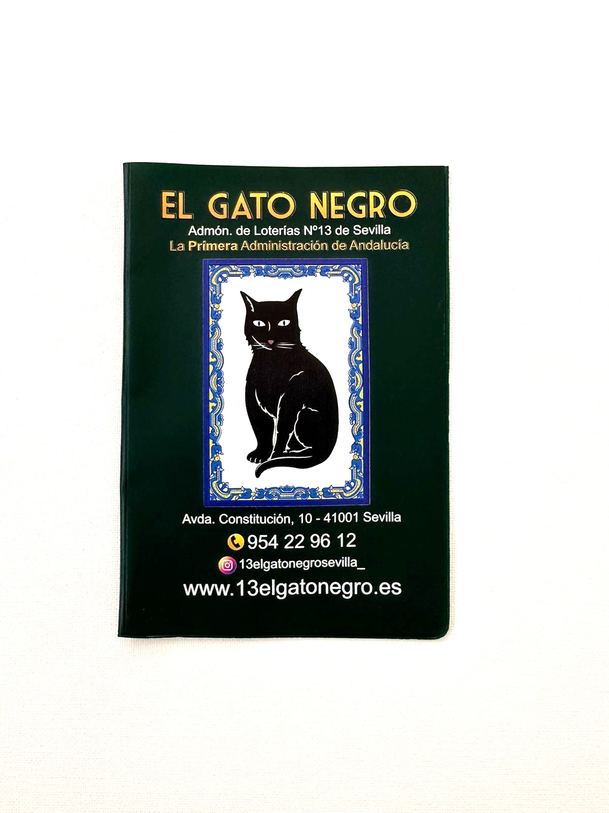 Funda de Lotería El Gato Negro