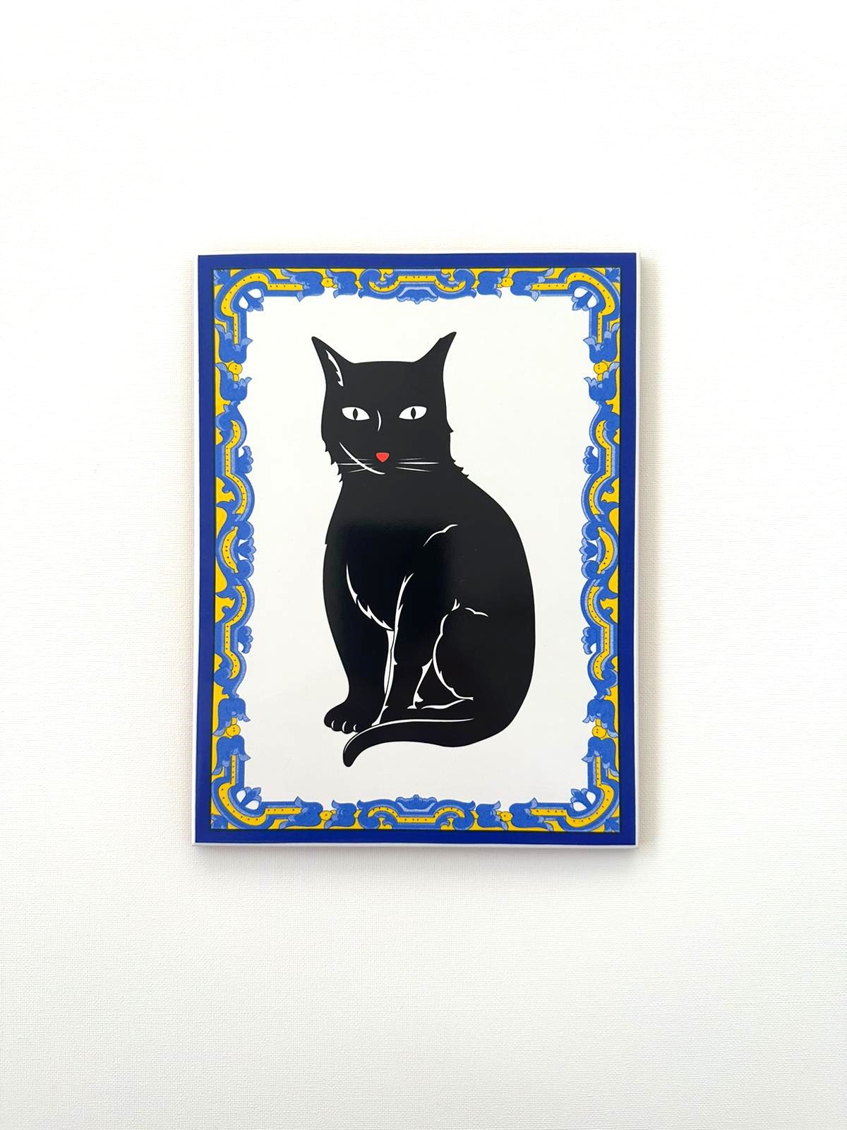 Azulejo El Gato Negro
