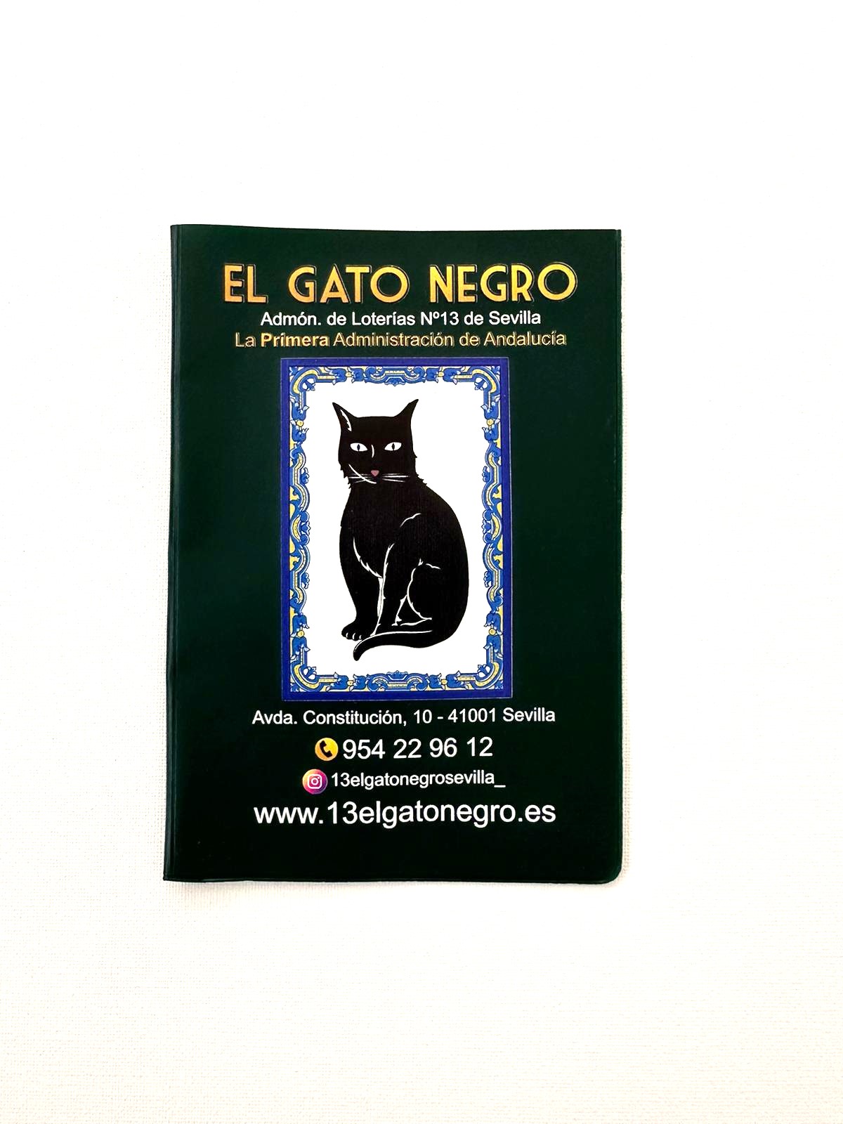 Funda de Loter�a El Gato Negro